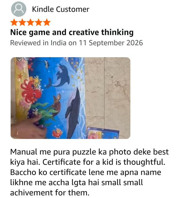 Verified Amazon review from a Thinkora customer