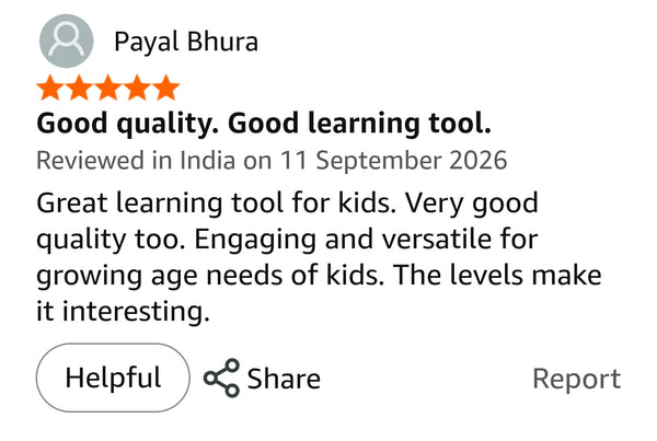Verified Amazon review from a Thinkora customer